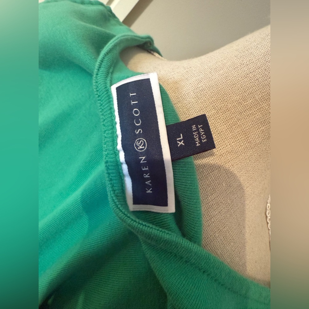 Karen Scott Green Sleeveless Top – XL - Picture 4 of 4